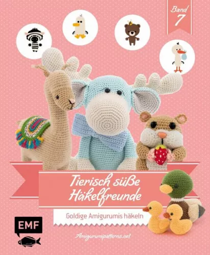 Tierisch süße Häkelfreunde 7|Amigurumipatterns.net|Broschiertes Buch|Deutsch