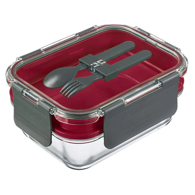 WESTMARK Lunch Box »Comfort« 1740 ml, rot zwei Etagen, mit Besteck,
