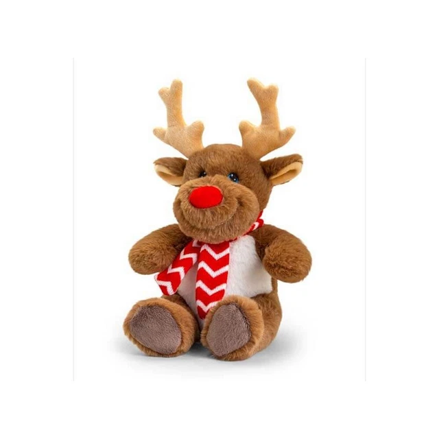 Keel Toys Keeleco Reindeer Christmas Plush Toy SG22187