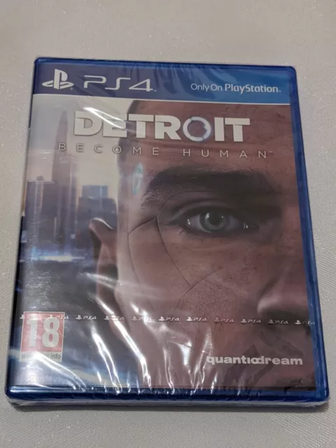 DETROIT Become Human PS4 New Sealed UK PAL Sony PlayStation 4 Becoming Quantic