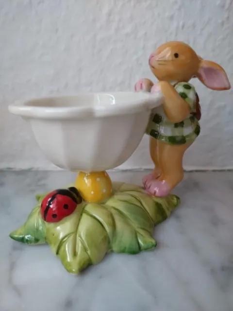 Vaso de huevo Villeroy Boch delight familia conejo 🙂 🙂