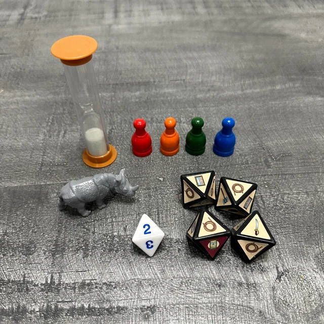 JUMANJI BOARD GAME Replacement Piece Game Board Milton Bradley 1995 7.