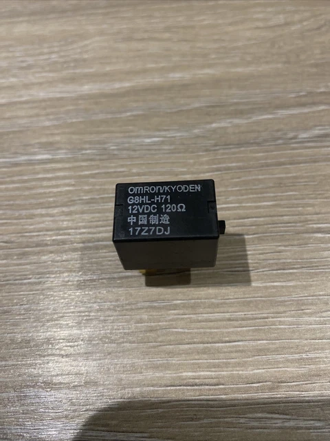 Genuine Honda 4-Pin Power Black Micro Relay Omron G8HL-H71 12VDC Genuine Honda 4-Pin Power Black Micro Relay Omron G8HL-H71 12VDC