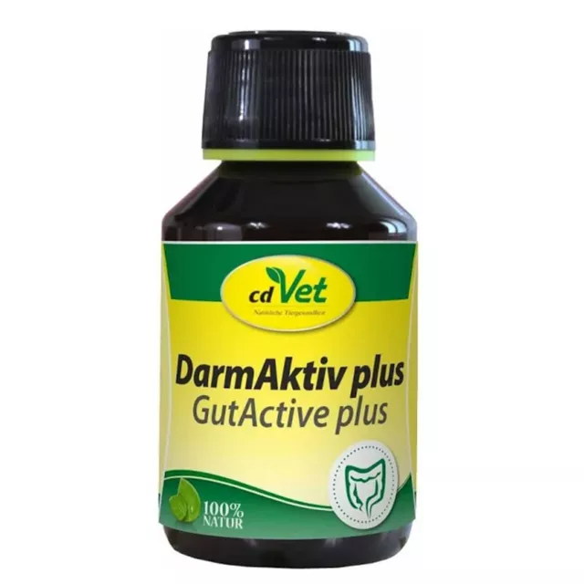 cdVet DarmAktiv 100 ml | Hunde | Katzen | Nager | Vögel | Darm | Verdauung