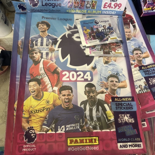 PREMIER LEAGUE 2024 Panini Sticker Collection Starter Pack Album EUR 1,15 PicClick FR