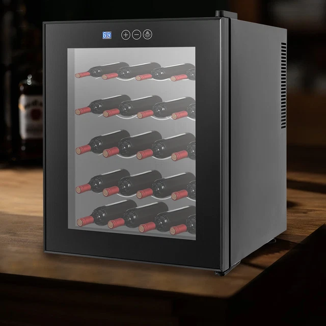 Under Counter 20 Inch Wine Refrigerator For 33 Bottles And