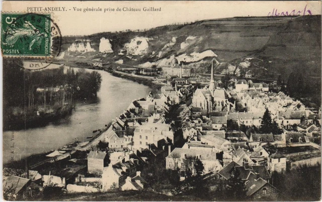 CPA PETIT-ANDELY - General view taken by Chateau Gaillard (160583)