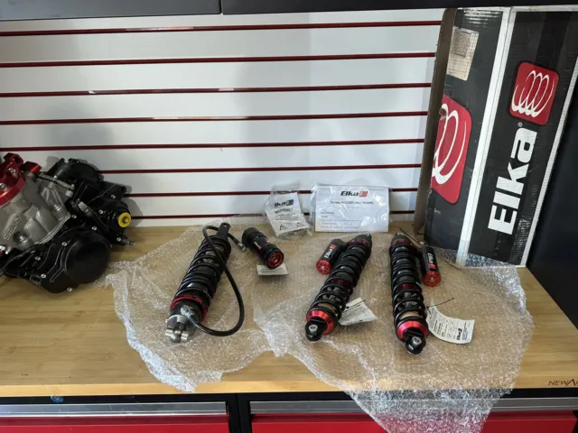 ELKA Suspension STAGE 4 FRONT & REAR Shocks HONDA TRX250R