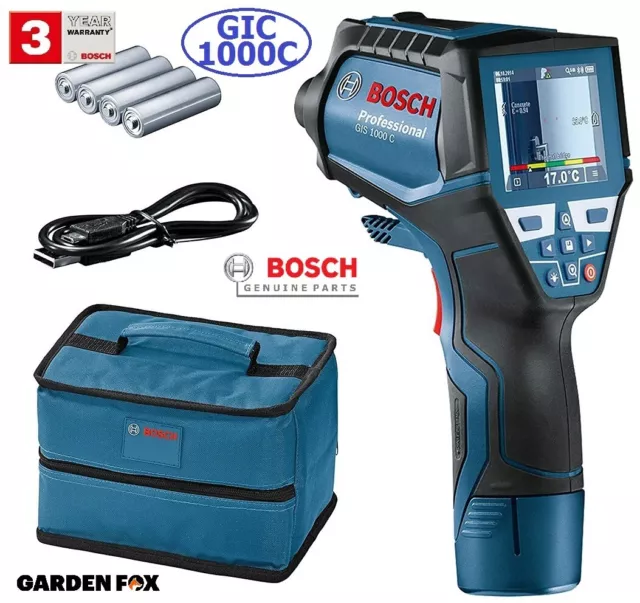 Bosch GIS 1000 C PRO Thermal Detector & Imager 0601083370 3165140798648 .