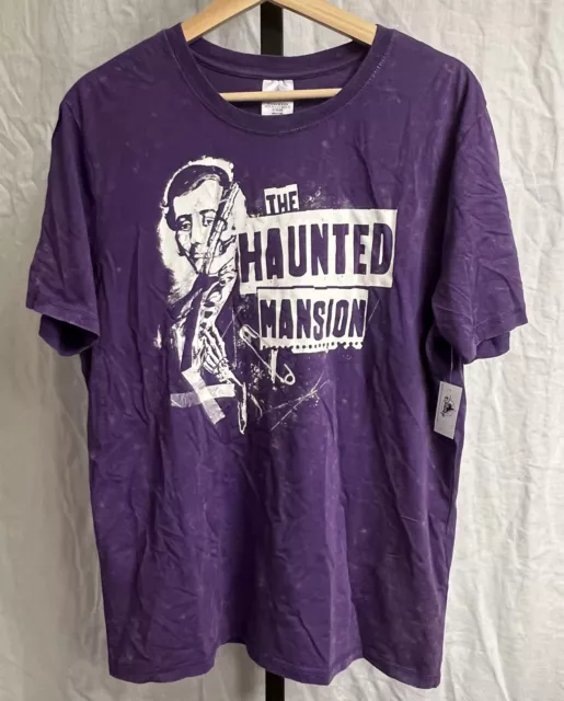Disney Parks The Haunted Mansion Master Gracey Graphic Purple T-Shirt - Size S