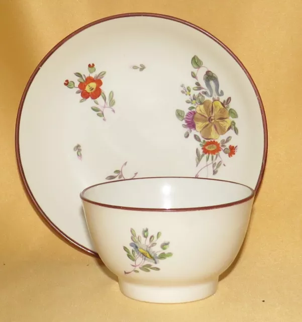 Antique Miles Mason Floral Sprays Pattern 118 Tea Bowl & Saucer 3  C1810