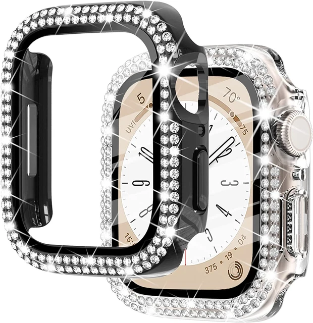 ⭐Schutzhülle Für Apple Watch Series 8-1 SE 41-45mm Cover Bling Hülle Bumper Case