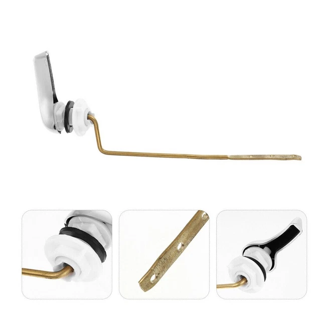 Accesorios prácticos de repuesto duraderos duraderos para tanque de inodoro universal cromado