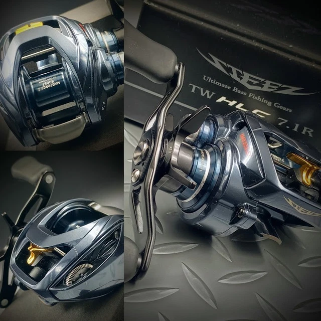 DAIWA【STEEZ A TW HLC 7.1R】R-H 7.1:1 Gear Ratio Used Baitcast