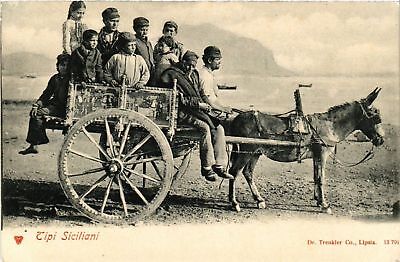 CPA AK Tipi Siciliani-Carretto ITALY 496221 