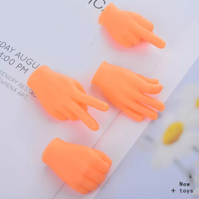 Teasing Cat Plastic Finger Gloves Human Fake Hand Cat Interactive Toys Suppl Hu