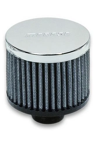 Moroso 68817 Valve Cover Breather Push-In Round