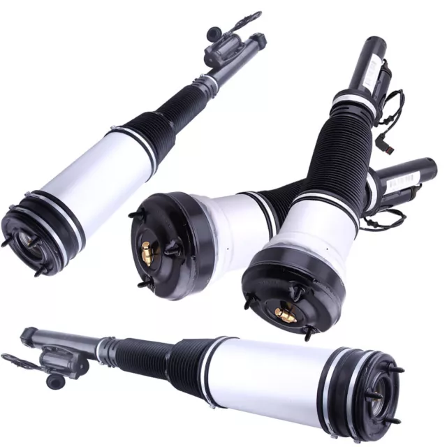 Front & Rear Air Suspension Spring Struts Shock For Mercedes S-Class W220 AWD