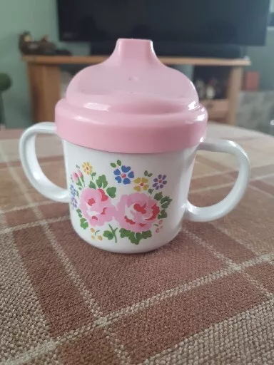 CATH KIDSTON CATH Kids Pink Lidded Country Rose Dual Handled Baby