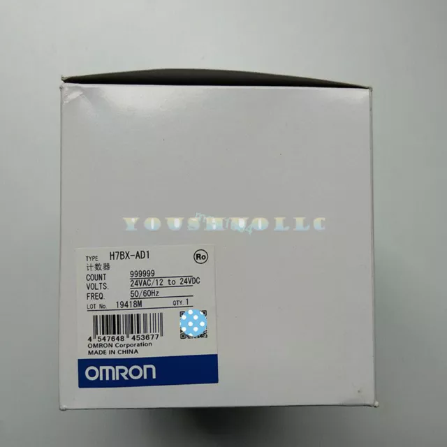 1PC New Omron H7BX-AD1 PLC Counter H7BXAD1 One Year Warranty Expedited Shipping