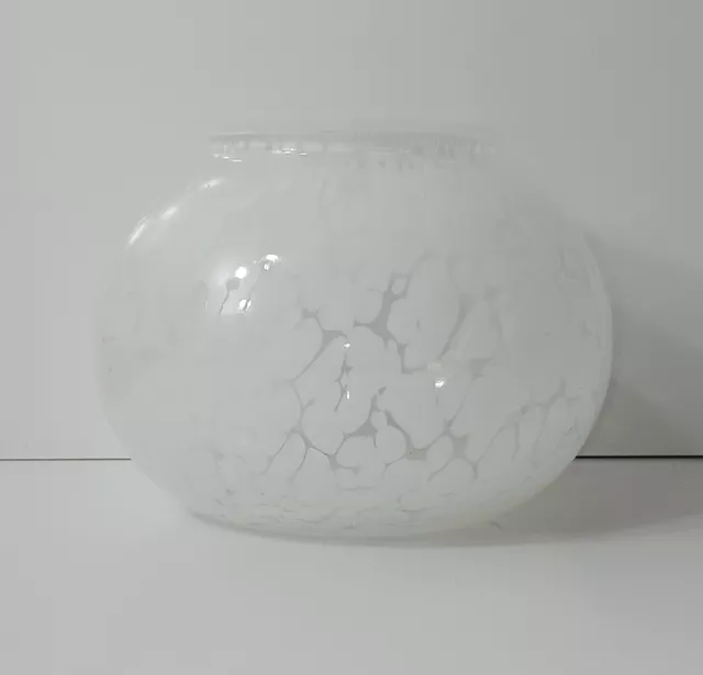 Vintage Thomas OBrien Modern White Bubble Vase Tea Light Candle Holder