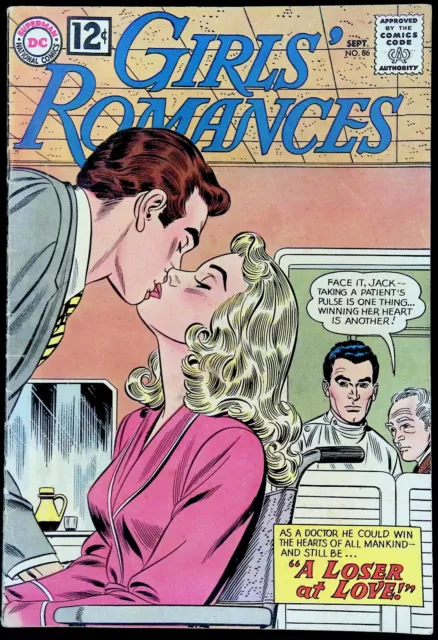 Girls' Romances 86 High Grade DC Romance