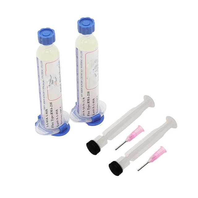 1 Set RMA-218 Soldering Flux Paste Liquid BGA Reball Mobile Phone PGA SMD 10cc