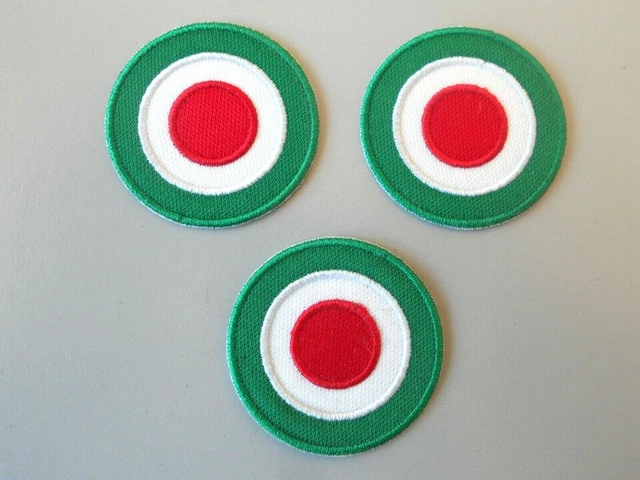 Patch Ricamata Coccarda Aeronautica 12x3 Cm - Toppa Verde Per Divise O Collezionismo - Foto 10