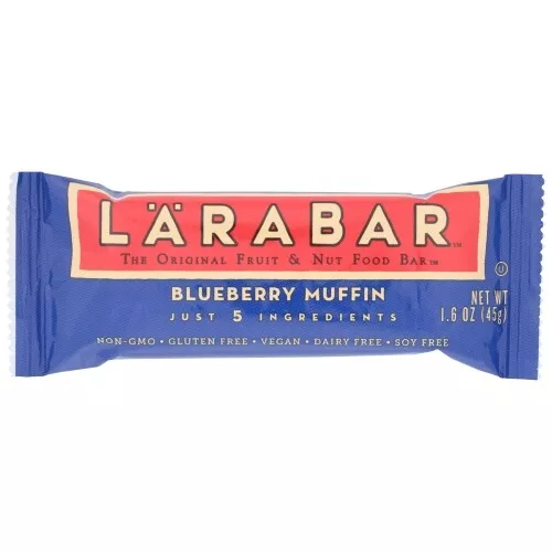 Blueberry Muffin Barrita 47.3ml Por Larabar