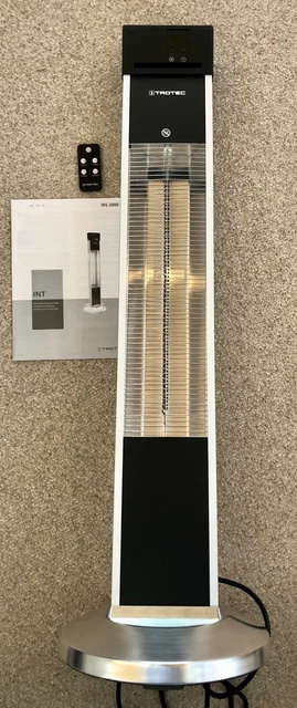 TROTEC Terrassen-Heizstrahler IRS 2000 E Infrarotheizer 3 Heizstufen 2.000 W NEU