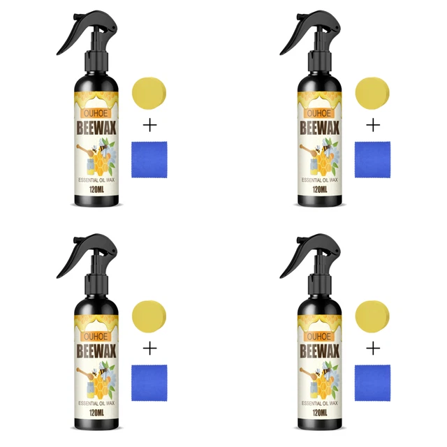 120ml Protezione Mobili Lucidatura Usura Spray Cera d'Api Resistente Per Pavimento (B)