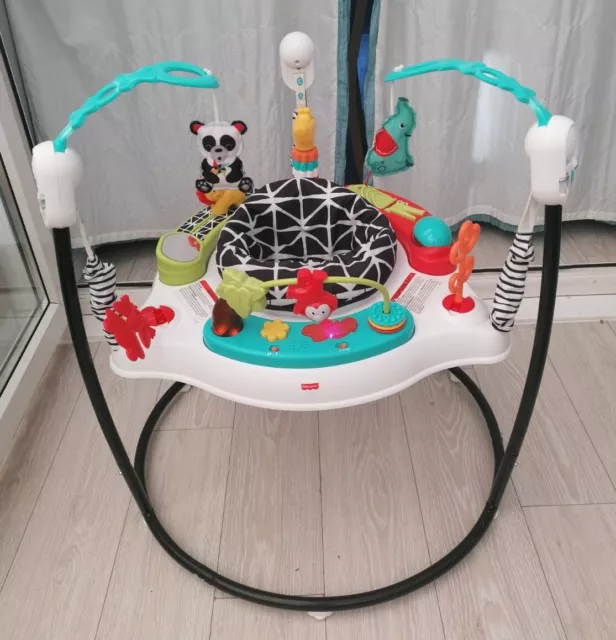 Fisher price jumperoo animal wonders bouncer baby toy activity jumping