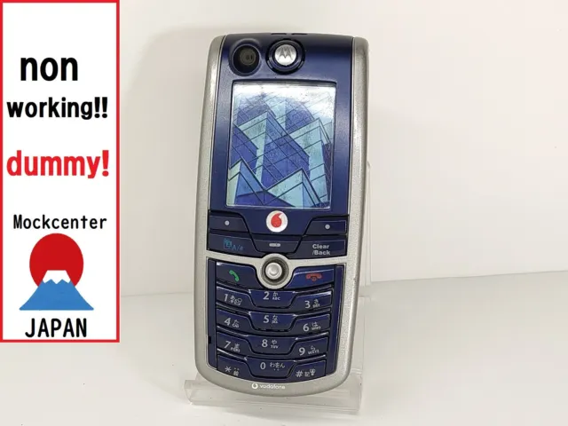 【dummy!】 Motorola 702sMO （color blue）Vodafone japan  non-working cellphone