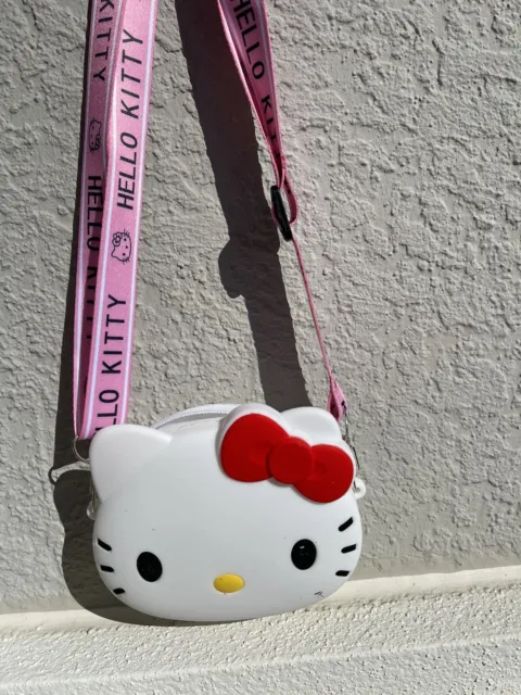 Bag For Woman Hello Kitty Crossbody Bag White Cute Bow