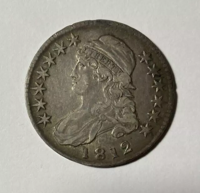 1812 Capped Bust Half Dollar Choice Original XF