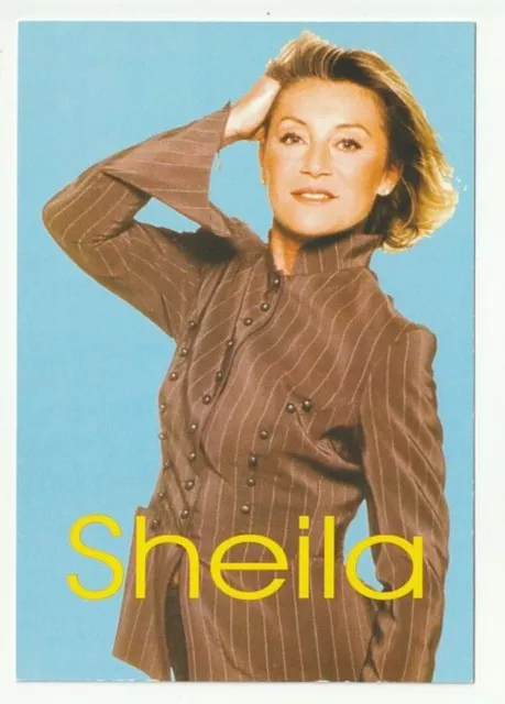 SHEILA carte postale ATHQ 158