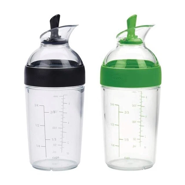 240 Distributore di olio shaker per condimento insalata salsa balsamica miscelazione durevole