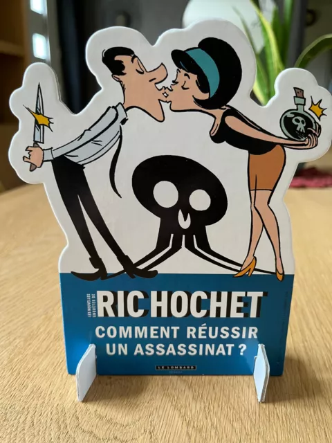 PLV RIC HOCHET comment réussir un assassinat le lombard van liemt 14x17 TBE