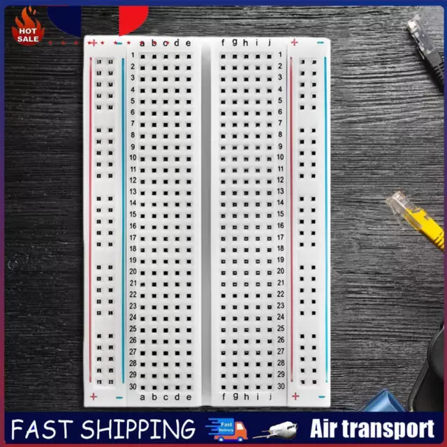 Breadboard 400 Point Cavity Boards MB-102 for Circuit Assembly and Commissioning