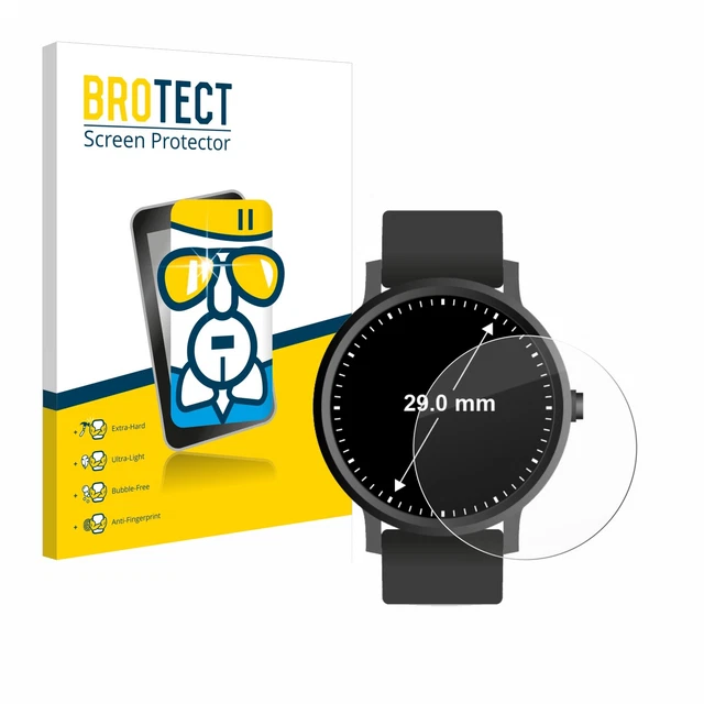 Pellicola Protettiva Vetro per Orologi (Circolare, ø: 29 mm) Protezione