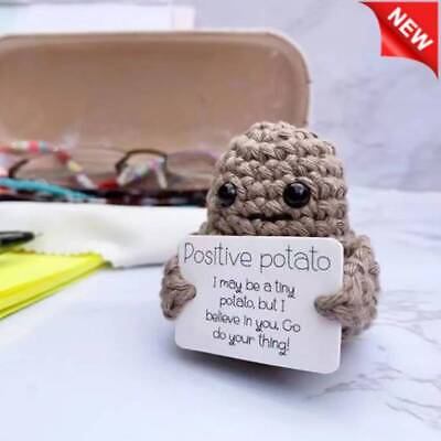 Juguetes inspirados en patatas para tejer patatas positivos muñeca pequeña - divertido regalo de cristams