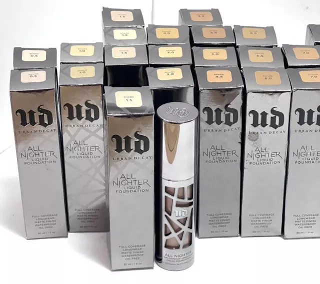 Base líquida Urban Decay All Nighter 1 oz Elige tu tono auténtica - nueva en caja