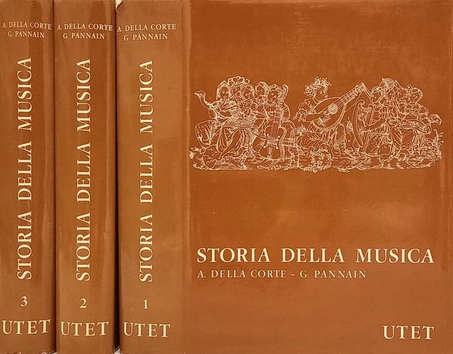 STORIA DELLA MUSICA. Vol. I., Vol. II e Vol. III. . A. Della Corte, G