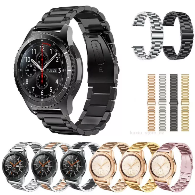 Stainless Steel Band Metal Strap For Samsung Galaxy Watch 4 46 42 Active 2 40 44