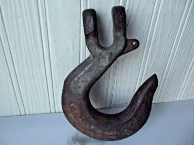 5/8"  80 Alloy 63 M Forged Clevis Hook  5/8 Inch Forged in USA  Large Metal