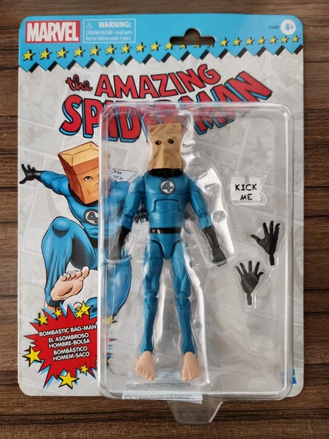 Marvel Legends Bombastic Bag Man Amazing Spider-Man Retro TARGET Exclusive