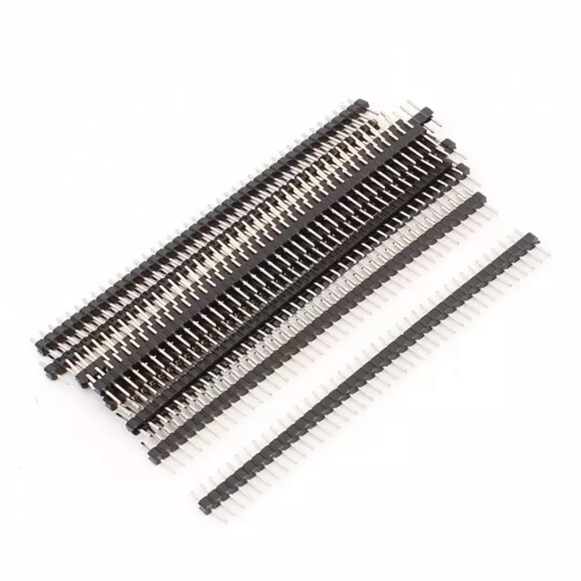 13 Pcs 40 Pin 2mm Pitch Single Row Straight Header Connector Strip Bar