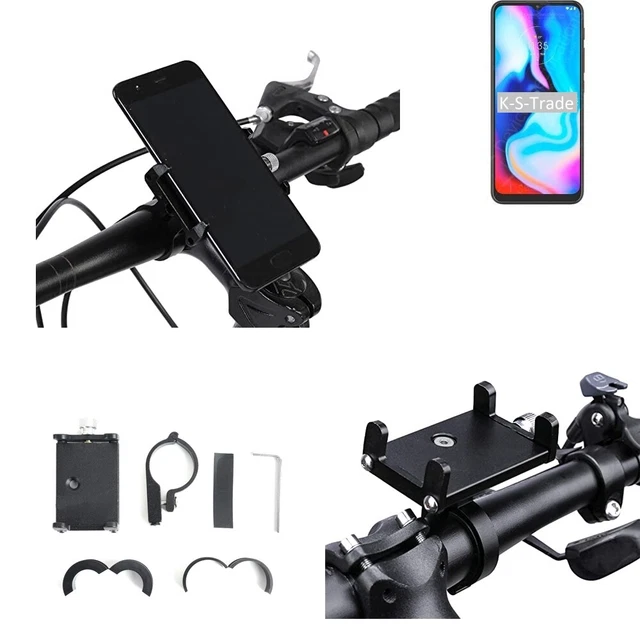 ROCKBROS Support de téléphone pour moto en alliage d'aluminium avec amortisseur de vibrations