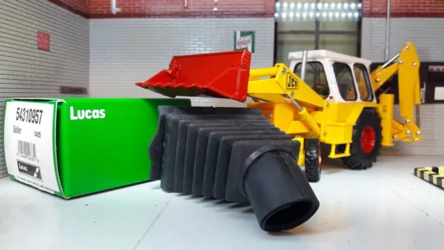 Leyland Marshall Tracteur Jcb 3C Tractopelle Colonne Interrupteur Coffre Guêtre