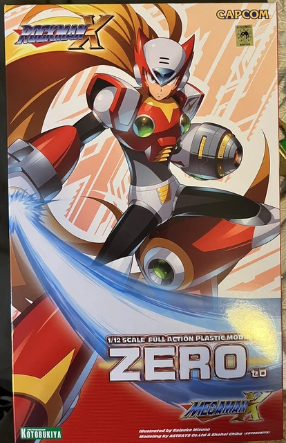 KOTOBUKIYA ROCKMAN X ZERO MEGAMAN 144mm 1/12 Scale Model Kit w/ Tracking NEW 2